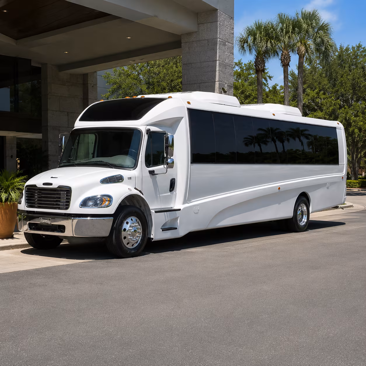 pompano beach 30 passenger minibus