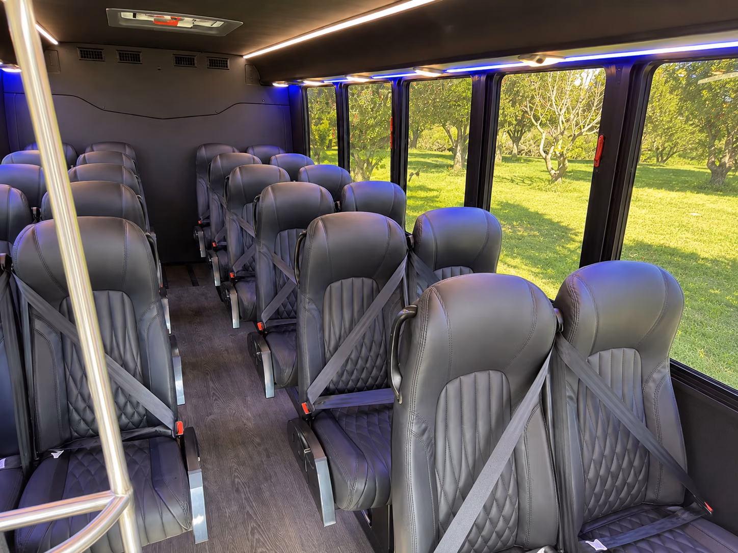 pompano beach airport transportation onboard seating