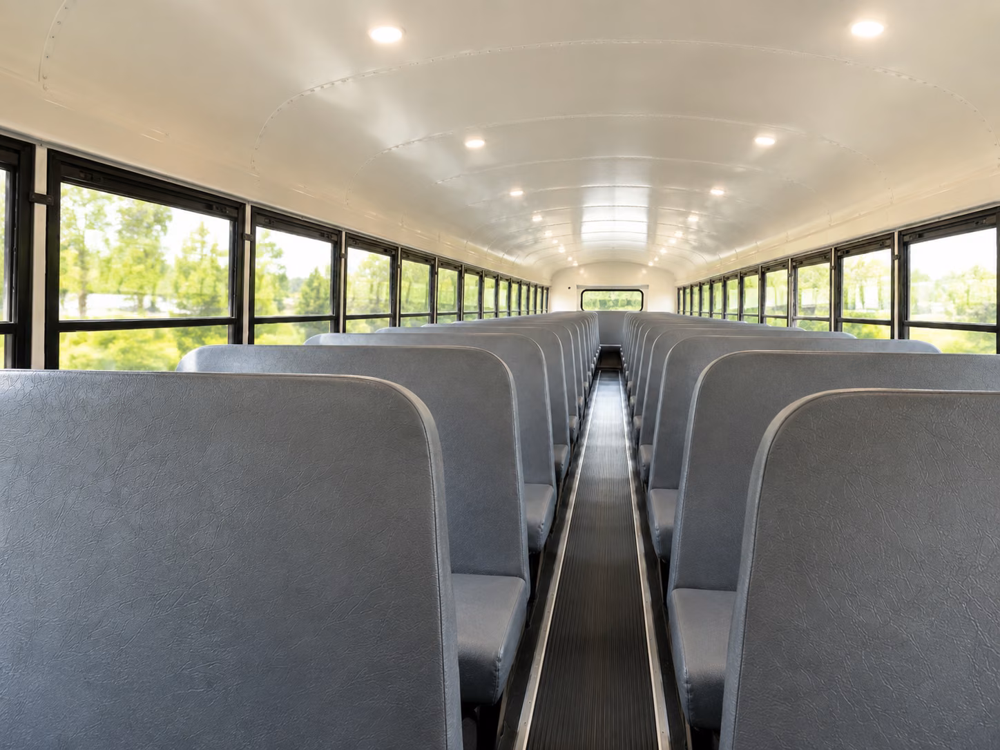 pompano beach school bus inside