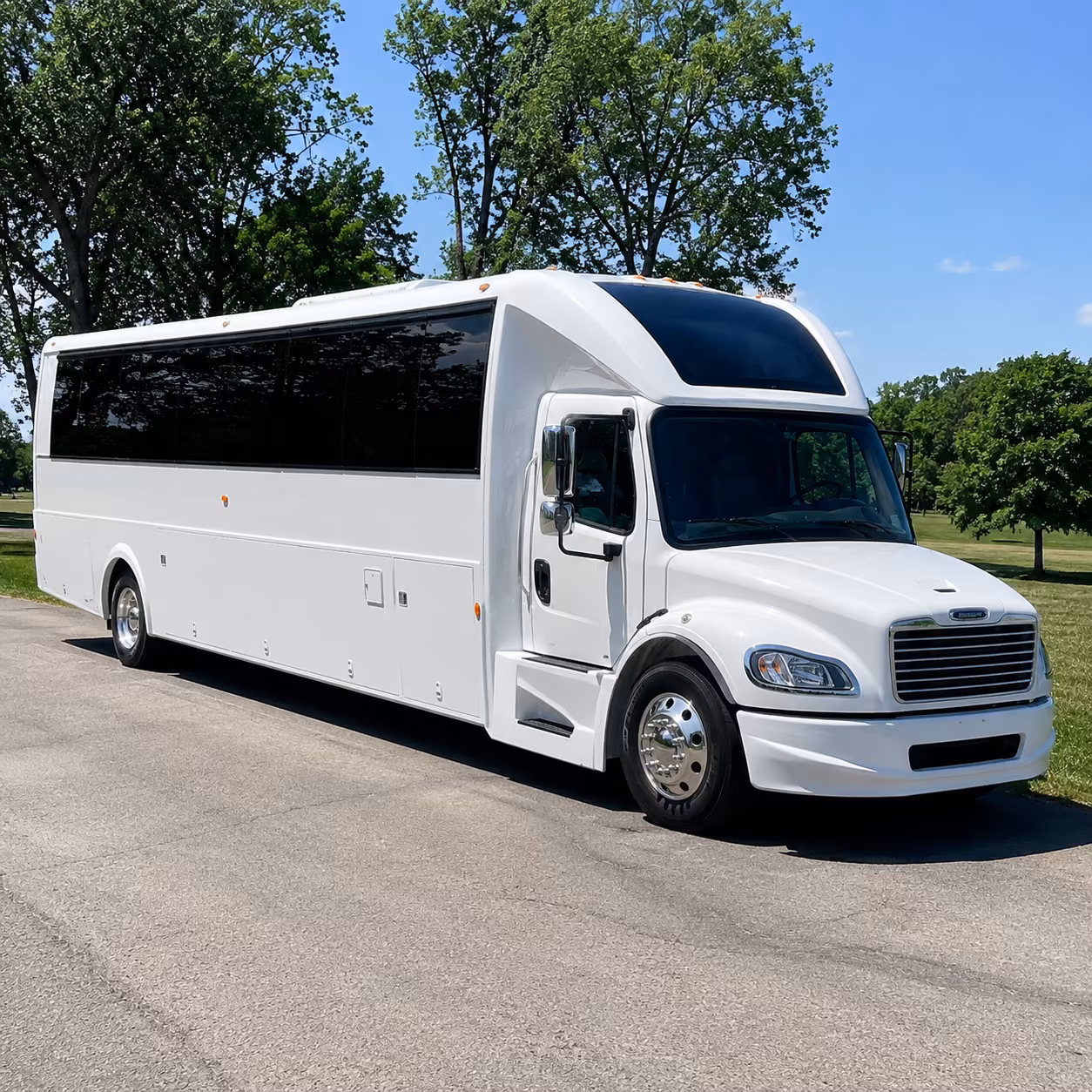 pompano beachs waterfront beach scene party bus rental